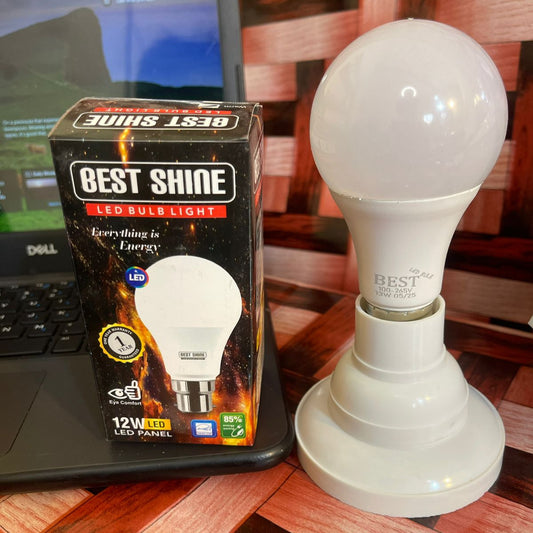Best Shine  .Led BulB light .1 year warranty  12w