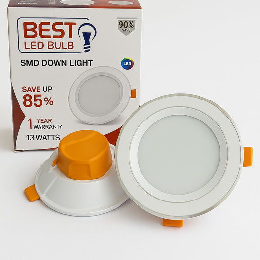 Best Smd Down light.1 year warranty.13 watt