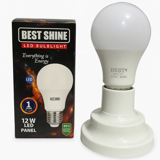 Best Shine  .Led BulB light .1 year warranty  12w