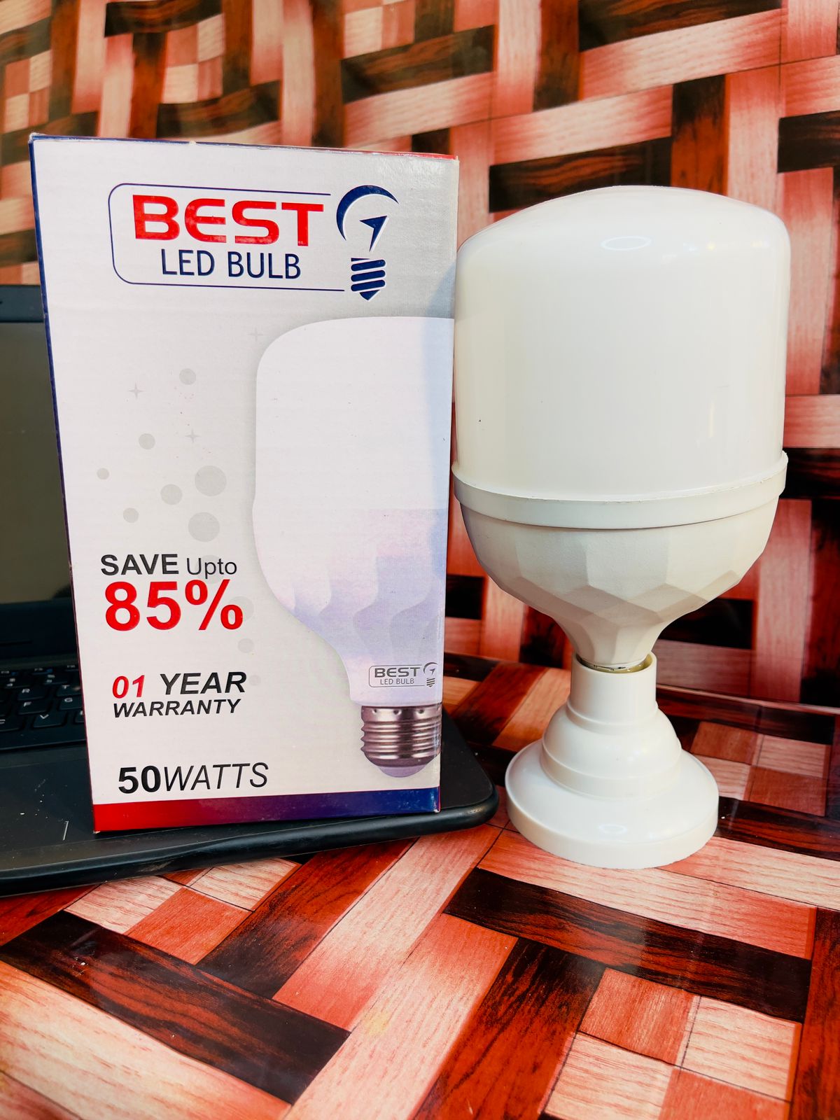 Best led bulb  1 year warranty 50 watt