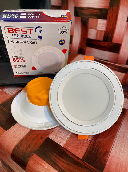 Best Smd Down light.1 year warranty.13 watt